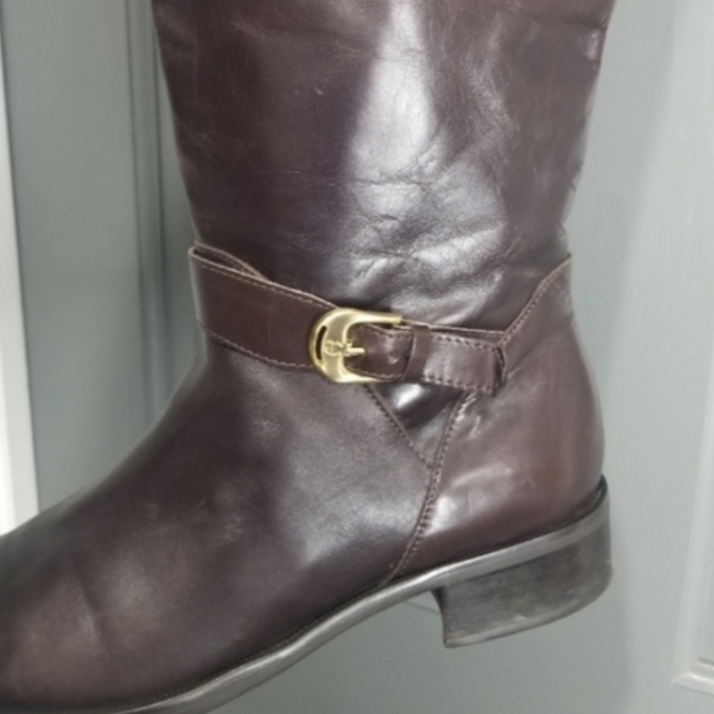 Classic Leather Riding Boots - Picture 4 of 9